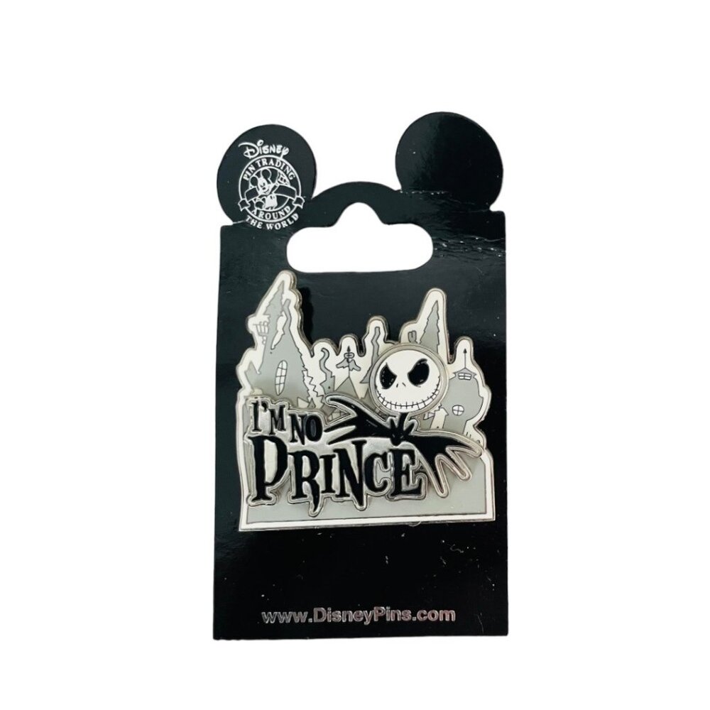 Disney Parks Nightmare Before Christmas Jack Skellington I'm No Prince Pin